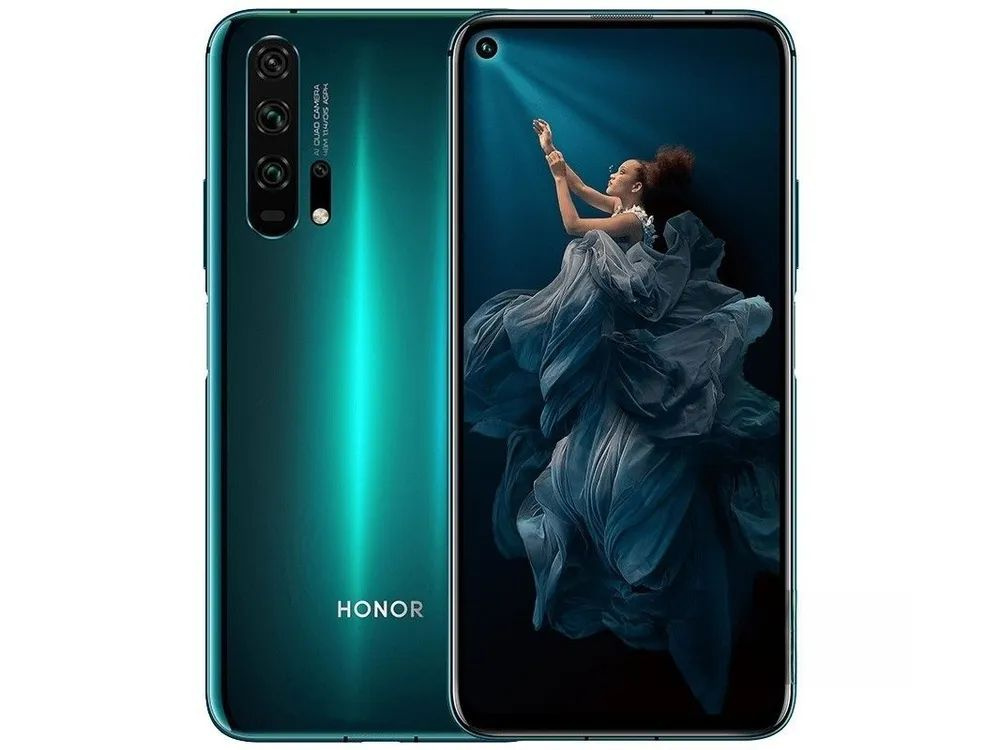 Honor Смартфон honor20pro 8/128 ГБ, бирюзовый #1