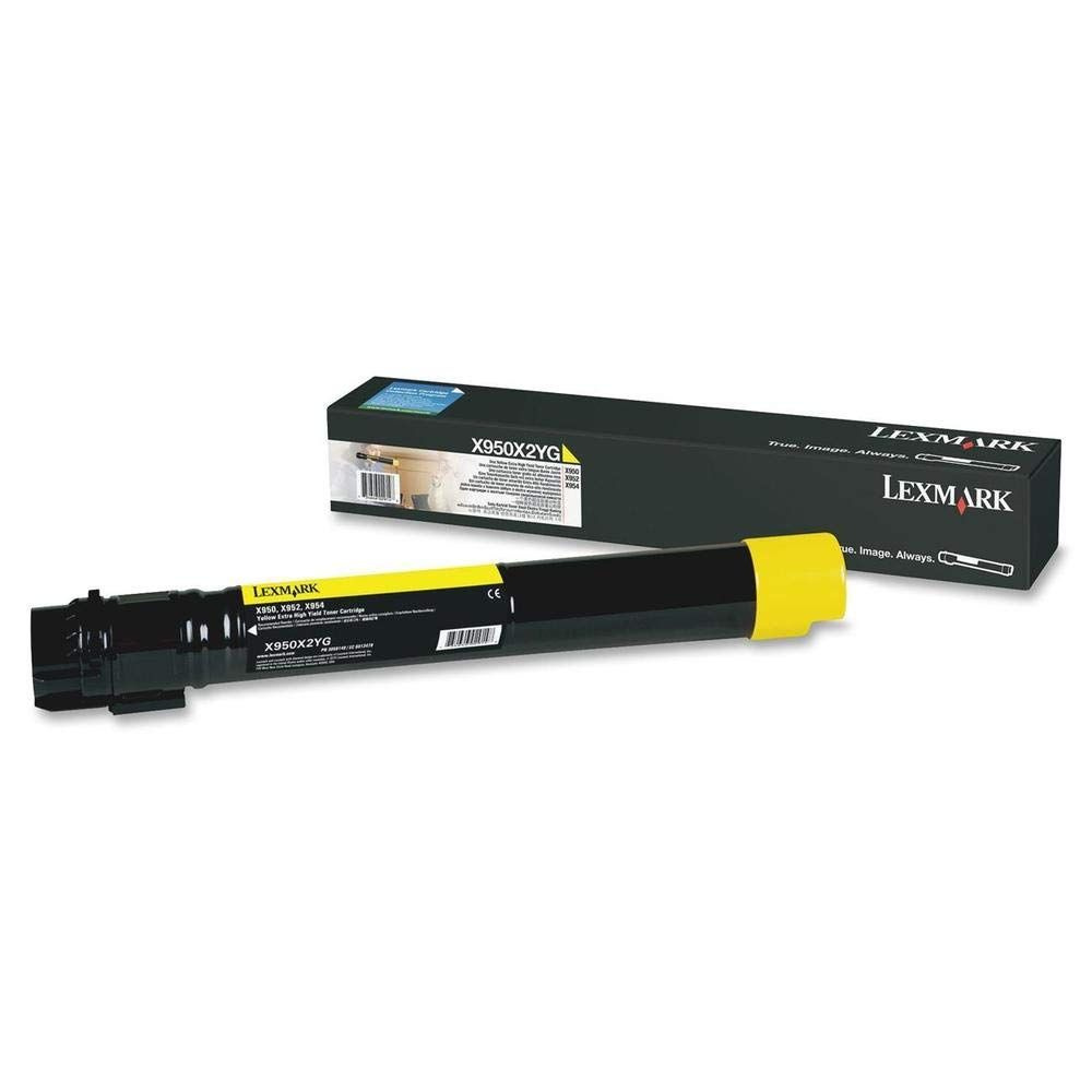 Lexmark Картридж, оригинал, Желтый (yellow), 1 шт #1