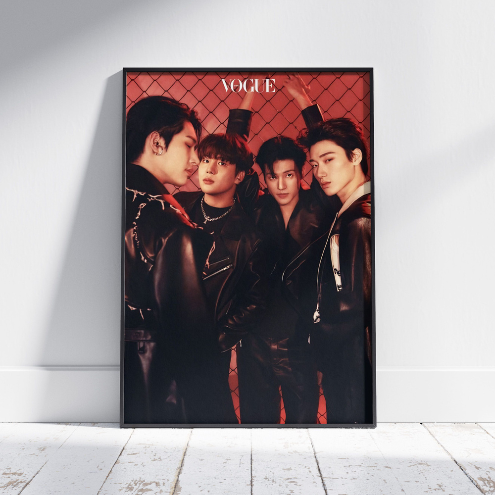 Плакат на стену для интерьера ATEEZ (Общее 5) - Постер по K-POP музыке формата A4 (21x30 см)  #1