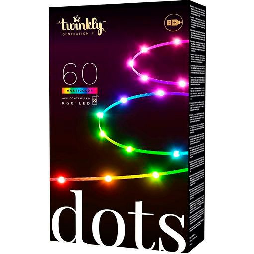 Умная гирлянда Twinkly Dots LED, 60 LED, RGB, Wi-Fi, USB #1