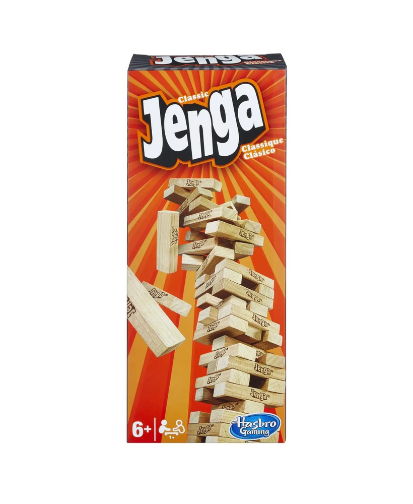 Настольная игра Hasbro Games Jenga / Дженга лицензия оригинал #1