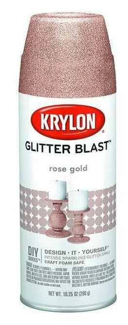 Krylon Аэрозольная краска Гладкая, Акриловая, Глянцевое покрытие, 0.35 л, розовый  #1