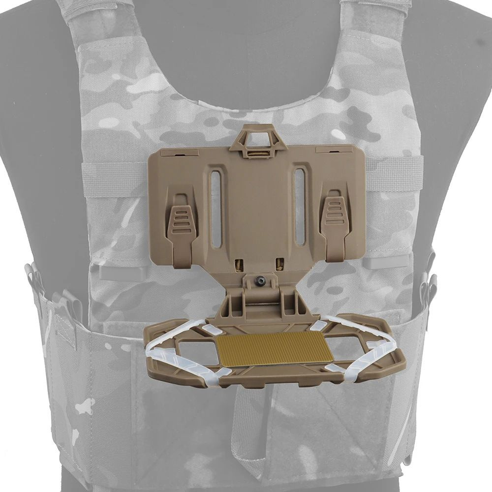 Тактический жилет на груди, подвесной универсальный нагрудный держатель для мобильного телефона, складная #1