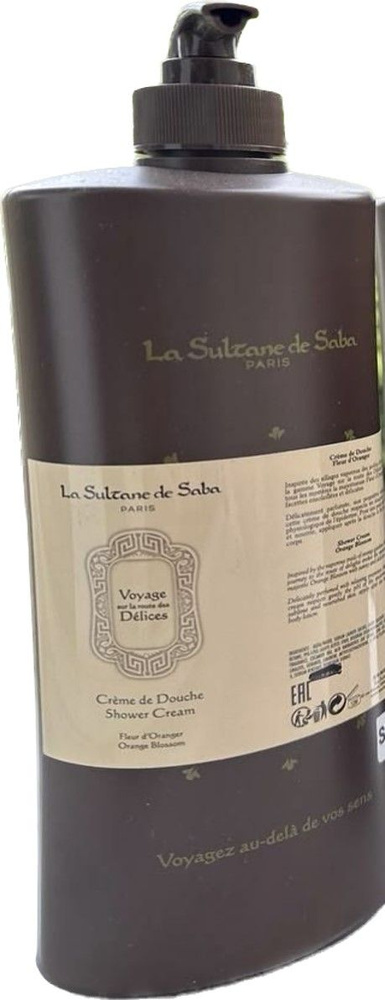 La sultane de saba cream de Douche - Крем душ апельсиновые цветы 1000 мл #1
