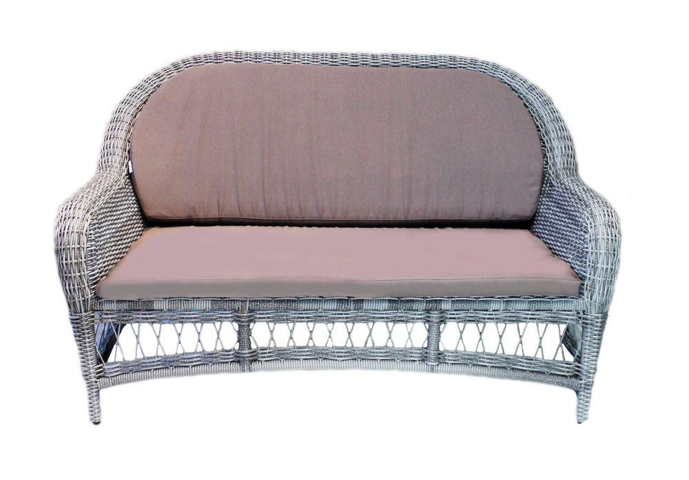 AIKO EXP Садовый диван Сталь, Искусственный ротанг (пластик), 150х94х94 см  #1