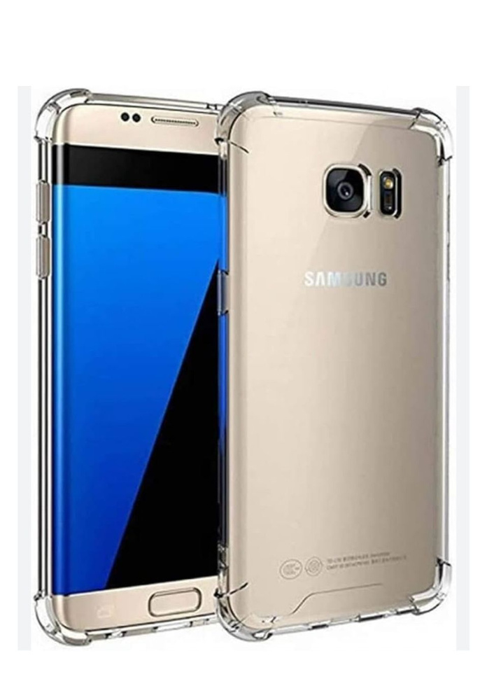 Samsung Galaxy S7 Edge SM-G935FD Силиконовый прозрачный чехол для Самсунг галакси с7 эйдж бампер накладка #1