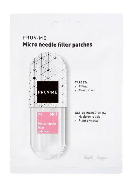 Патчи-филлеры для лица с микроиглами гиалуроновой кислоты PRUV ME  #1