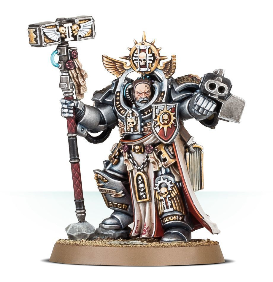 Миниатюра для игры Games Workshop Warhammer 40000 Grey Knights: Grand Master Voldus #1