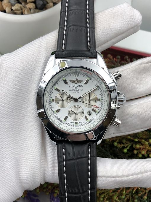 Мужские наручные часы BREITLING с металлическим ремешком в подарочной упаковке  #1