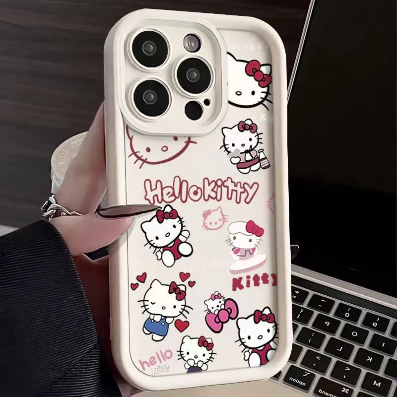 Чехол для мобильного телефона Hello Kitty Apple 15promax с рисунком ...