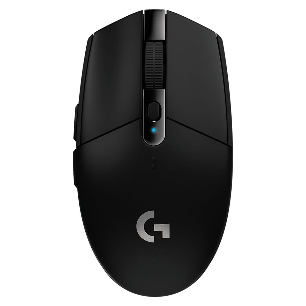 Logitech Игровая мышь беспроводная G304/G305, черный #1