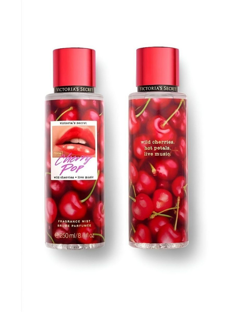 Victoria's Secret "Cherry Pop" Спрей парфюмированный для тела / Спрей мист Виктория сикрет ,250 мл  #1