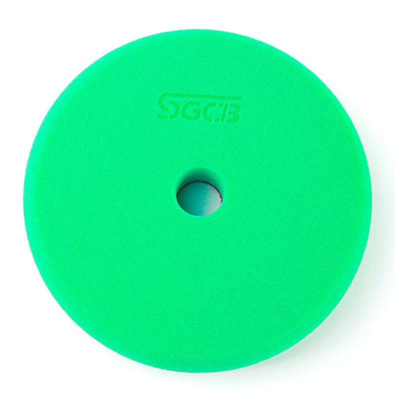 SGCB RO/DA Foam Pad Green - Полировальный круг твердый зеленый 5" 130/140 мм  #1