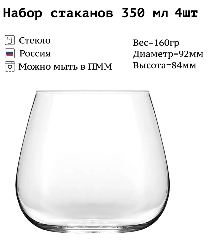 ARCOROC Бокал, 350 мл, 4 шт #1