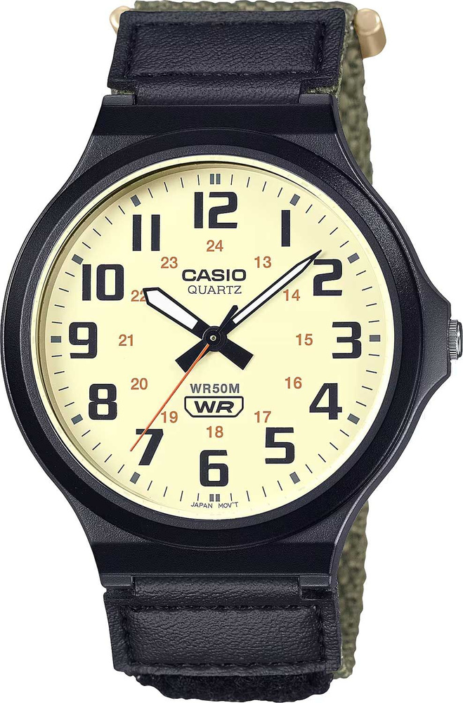 Японские наручные часы Casio MW-240B-3B #1