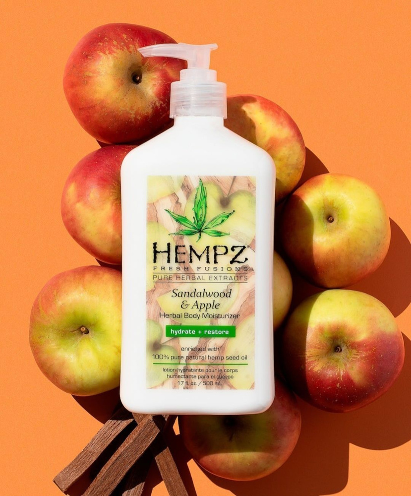 Hempz Молочко для тела Сандал и Яблоко/ Sandalwood & Apple Herbal Body Moisturizer 500 ml  #1