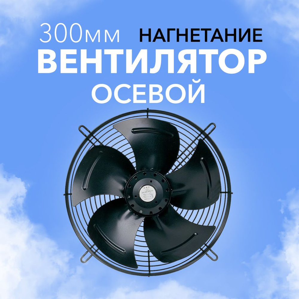 Вентилятор осевой YWF.A4S-300B, 220В. нагнетающий #1