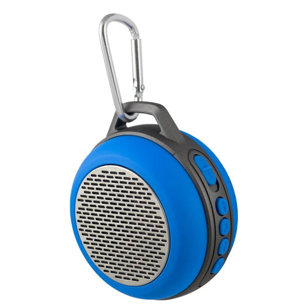 Колонка Bluetooth Perfeo SOLO, FM, MP3, microSD, USB, AUX, 5W, 600 mAh, синяя (PF_5205) #1