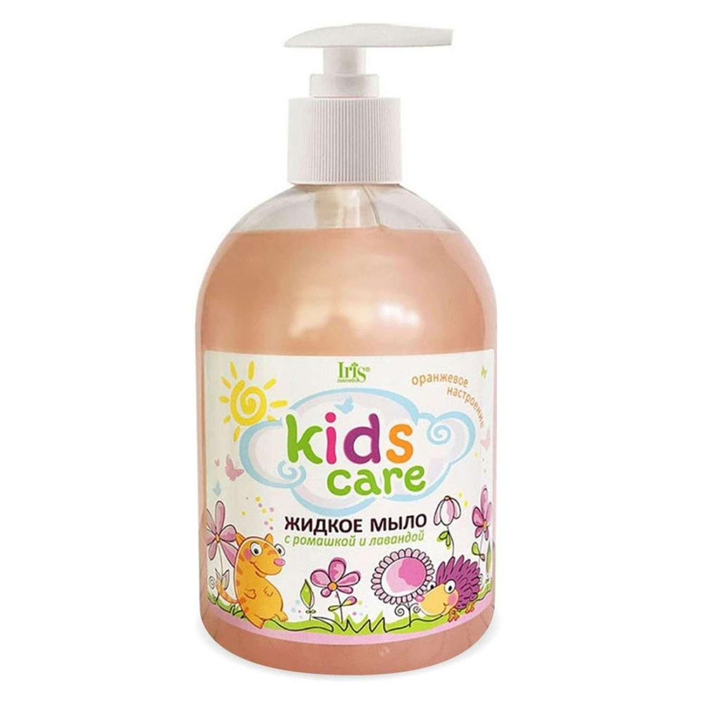 Мыло жидкое Iris cosmetic Kids Care детское с ромашкой и лавандой, 500 мл (5704)  #1