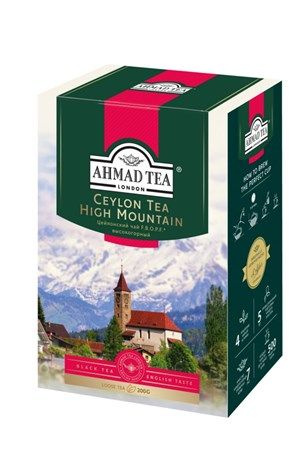 Чай Ahmad Tea Ceylon High Mountain черный листовой, 200г #1