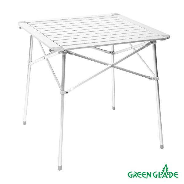 Стол складной для дачи Green Glade 70x70x70 см #1
