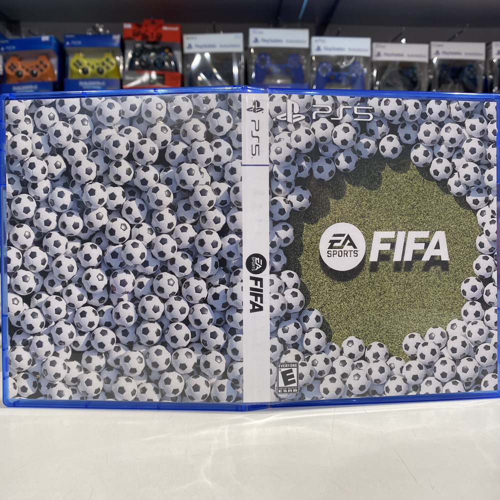 Игра "FIFA" PS5 - Кастомная обложка для диска #1