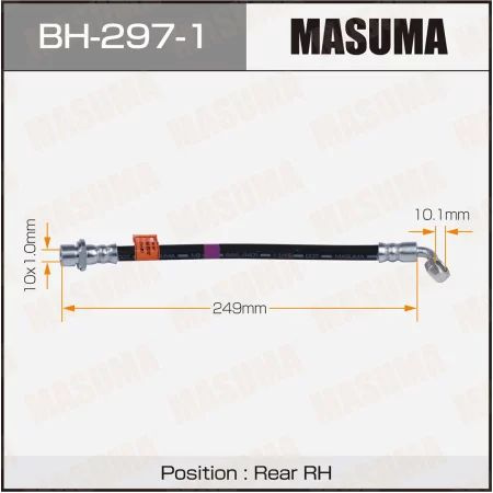 Шланг тормозной "Masuma" BH-297-1 T- OEM_90947-02D31 rear LAND CRUISER PRADO J12 RH #1