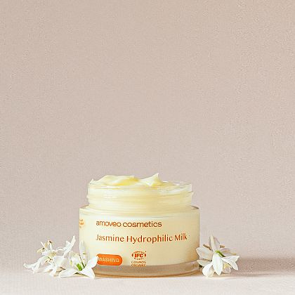 Amoveo / Жасминовое гидрофильное молочко для снятия макияжа JASMINE HYDROPHILIC MILK  #1