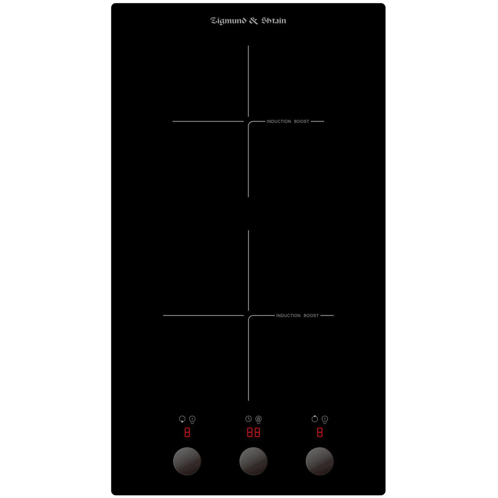 Независимая индукционная стеклокерамическая варочная панель Zigmund & Shtain CI 45.3 B, черный  #1