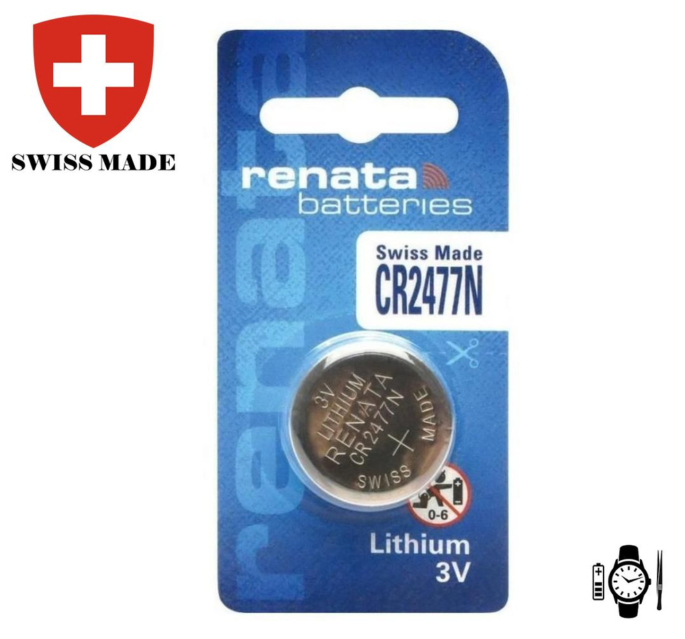 Батарейка Renata Lithium CR2477N 3V #1