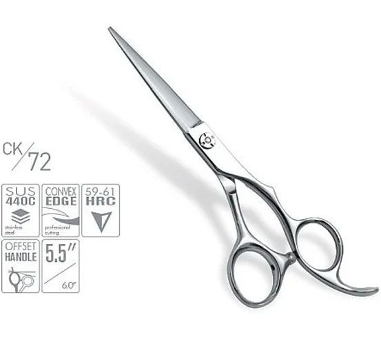 Ножницы парикмахерские прямые CK72 5.5 " SAMURAI #1