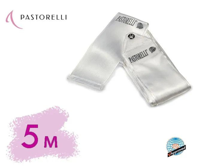 Лента PASTORELLI одноцветная 5м Белая 00055 #1