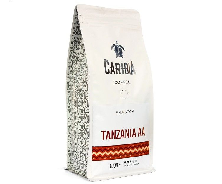 Кофе зерновой Caribia Arabica Tanzania AA #1