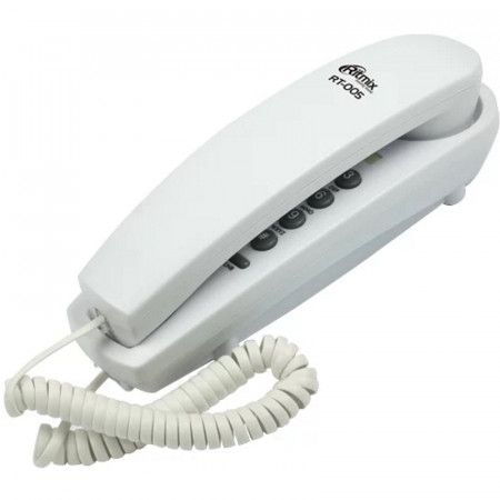 Телефон проводной Ritmix RT-005 белый #1