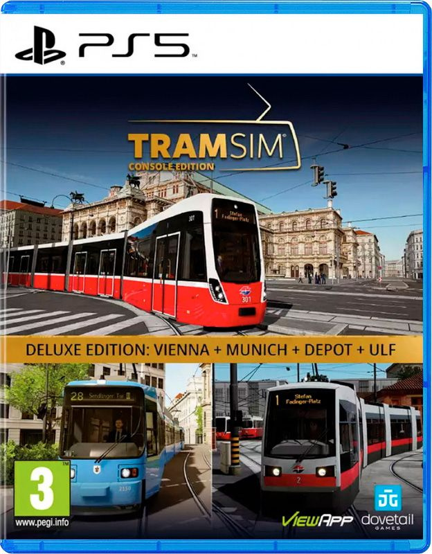 Игра TramSim: Console Edition Deluxe (PS5, Русские субтитры) #1