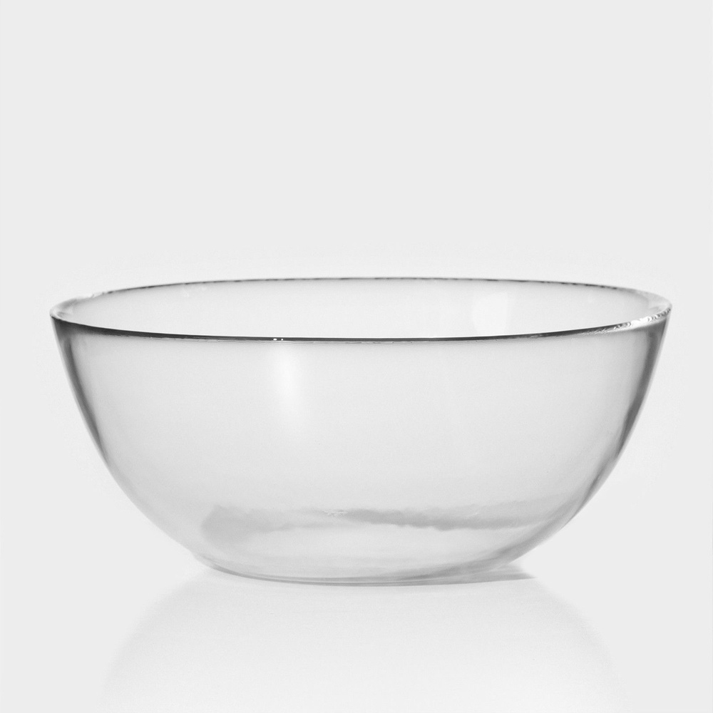Салатник стеклянный, 1900 мл, диаметр: 21,5 см #1