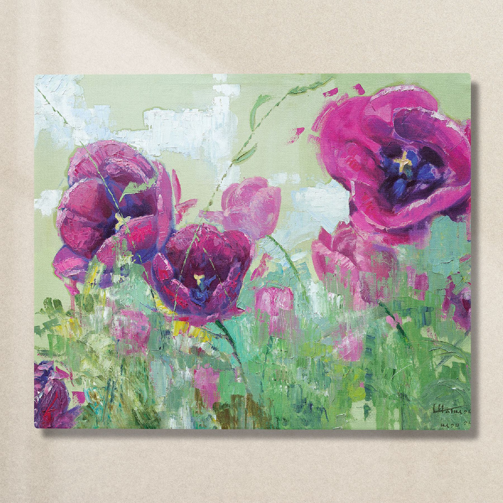 Картина на холсте Postermarket "Тюльпаны" 40х50 см #1