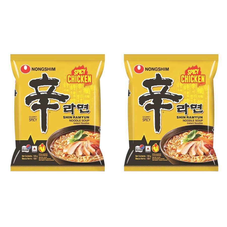 Лапша Nongshim Шин Рамён с острой курицей, 2 шт. по 120 г #1