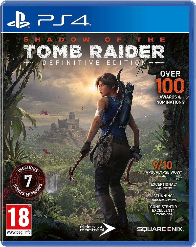 Игра Shadow of the Tomb Raider - Definitive Edition (PlayStation 4, Русская версия) #1