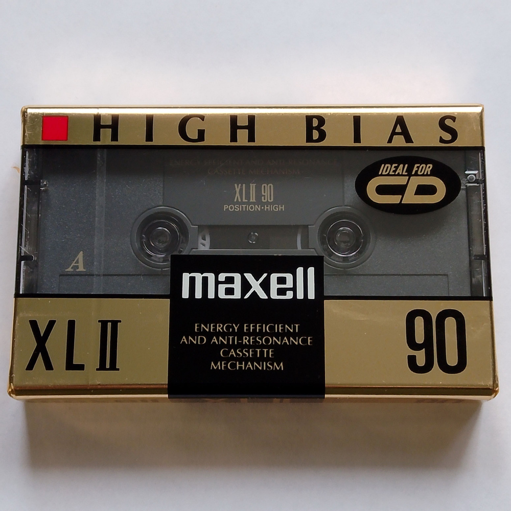 Maxell Аудиокассета XLII 90 1994, 90 мин #1
