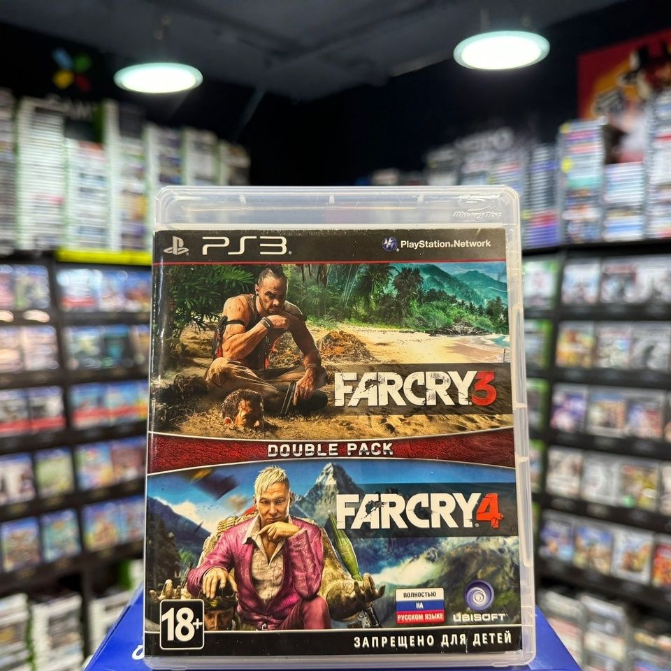 Игра Far Cry 3 + Far Cry 4 PS3 (Русская версия) (Box)