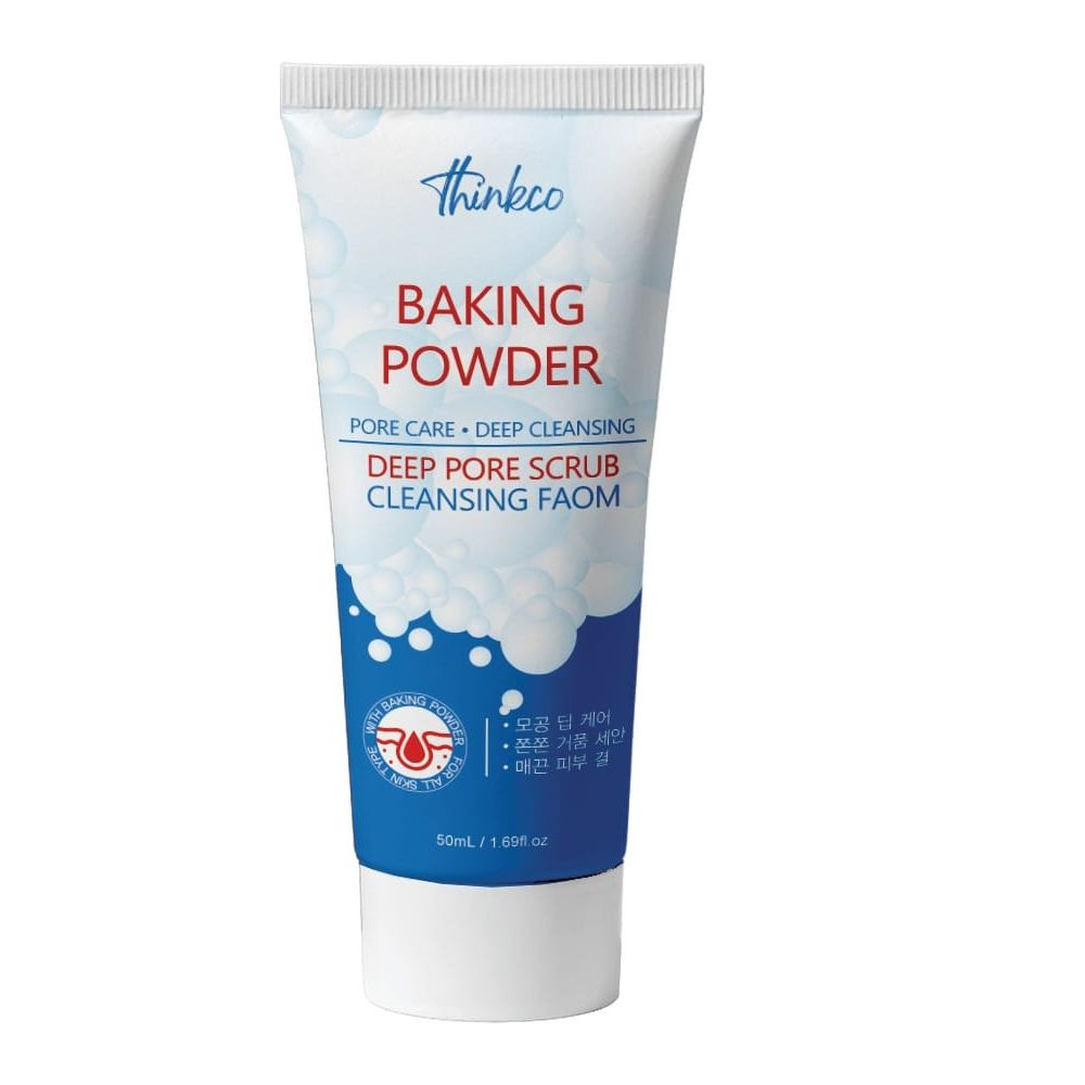 THINKCO Скраб для глубокого очищения лица Baking Powder Deep Pore Scrub #1