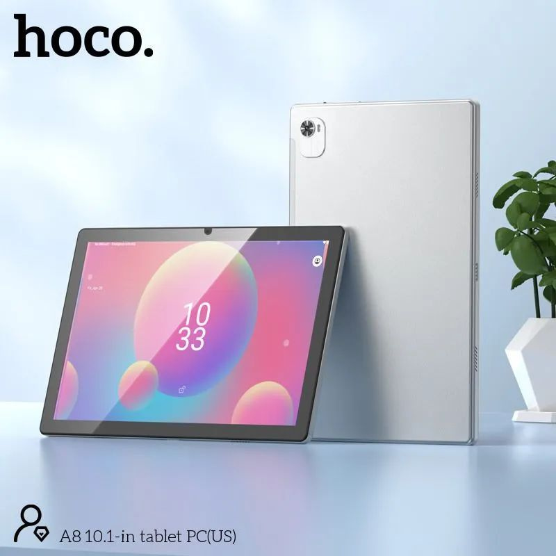 hoco Планшет A8, 10.1" 6 ГБ/128 ГБ, синий #1