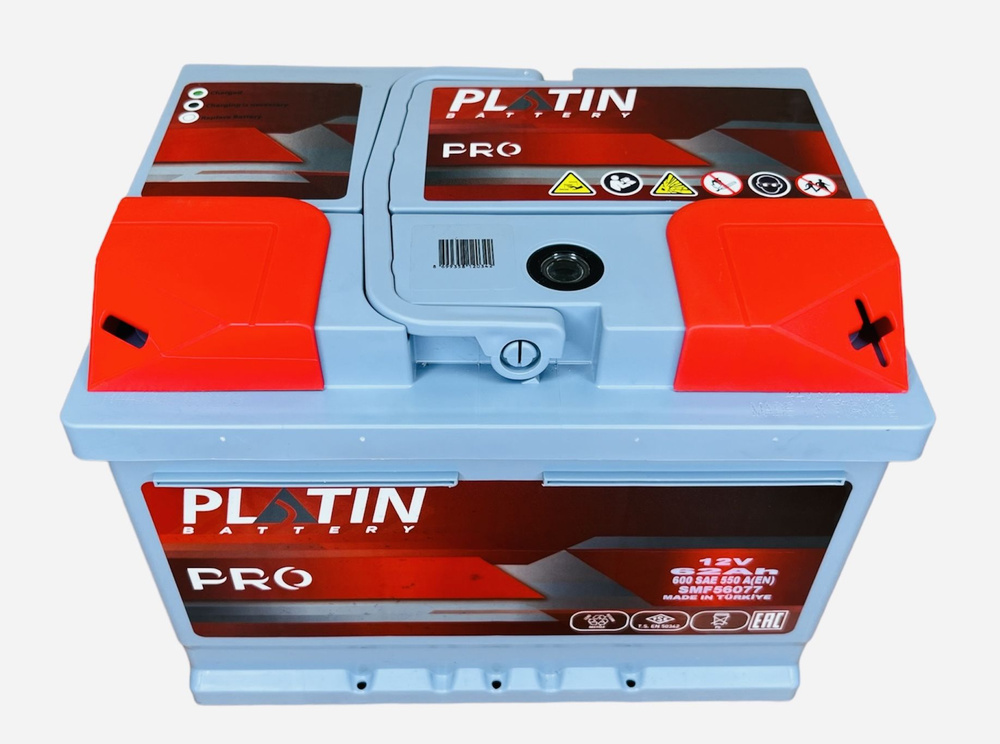 Аккумулятор автомобильный Platin Pro 62 Ач 550 A о.п. низкий SMF L2B 242х175х175  #1