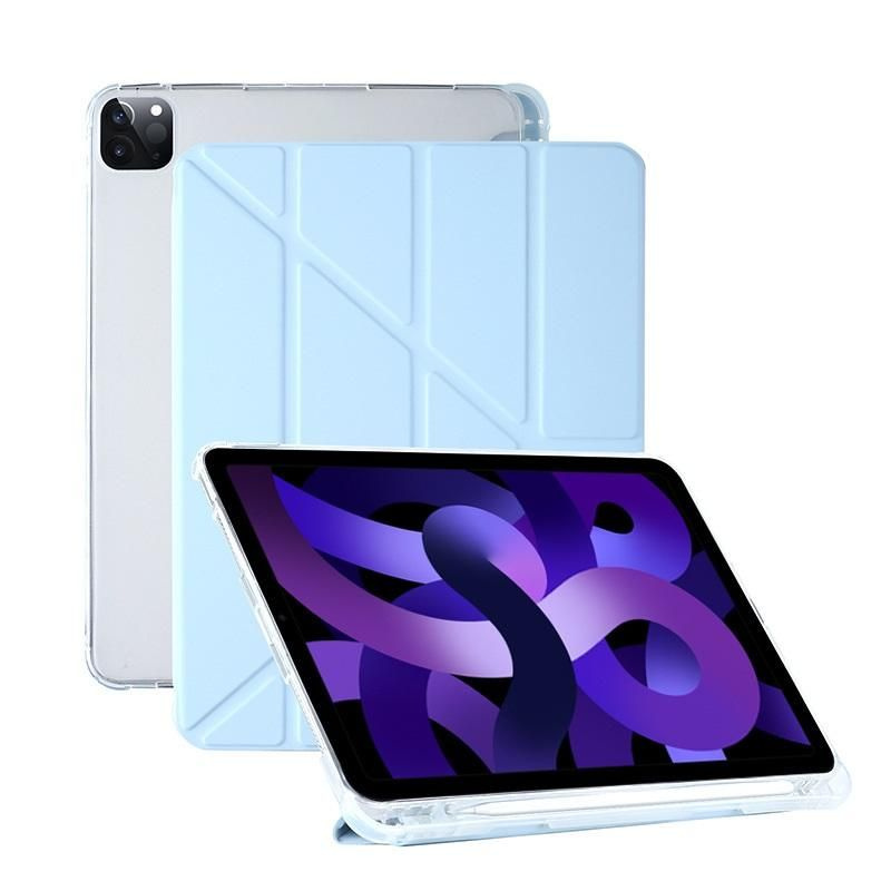 Чехол для iPad 5/6 9,7 / iPad Air Y-Cложение ModMac Clear Case Light Blue #1