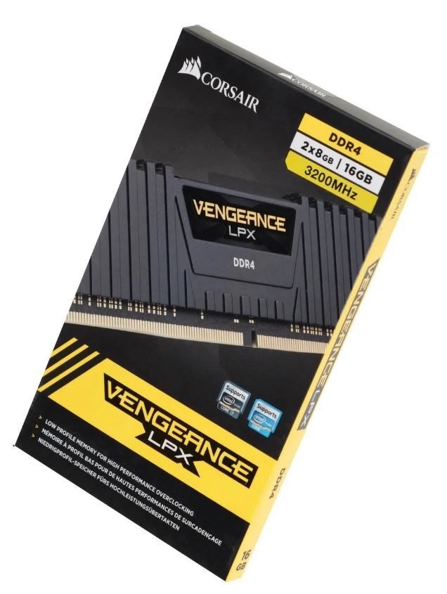 Corsair Оперативная память Vengeance LPX DDR4 16GB 3200 2x8 ГБ (CMK16GX4M2E3200C16)  #1