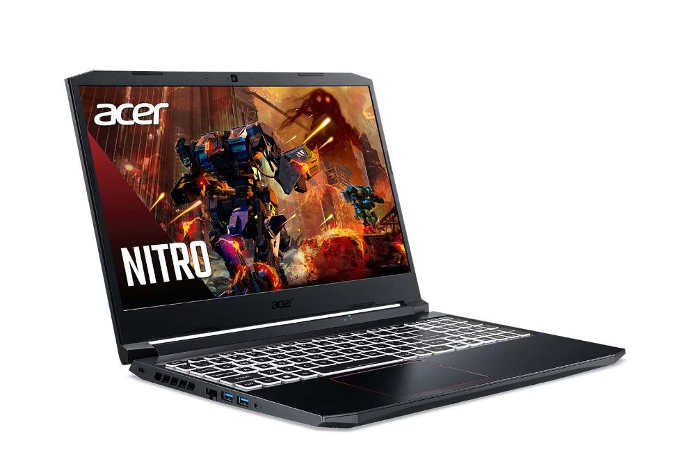 Acer Acer Nitro 5 AN515-55-54XB Игровой ноутбук 15.6", Intel Core i5-10300H, RAM 8 ГБ, SSD 256 ГБ, NVIDIA #1