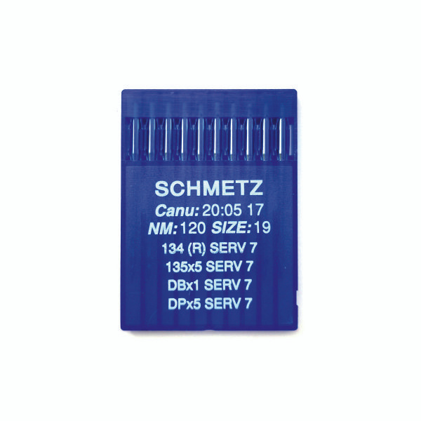 Иглы Schmetz DPx5 SERV7 120/19 для промышленных машин #1