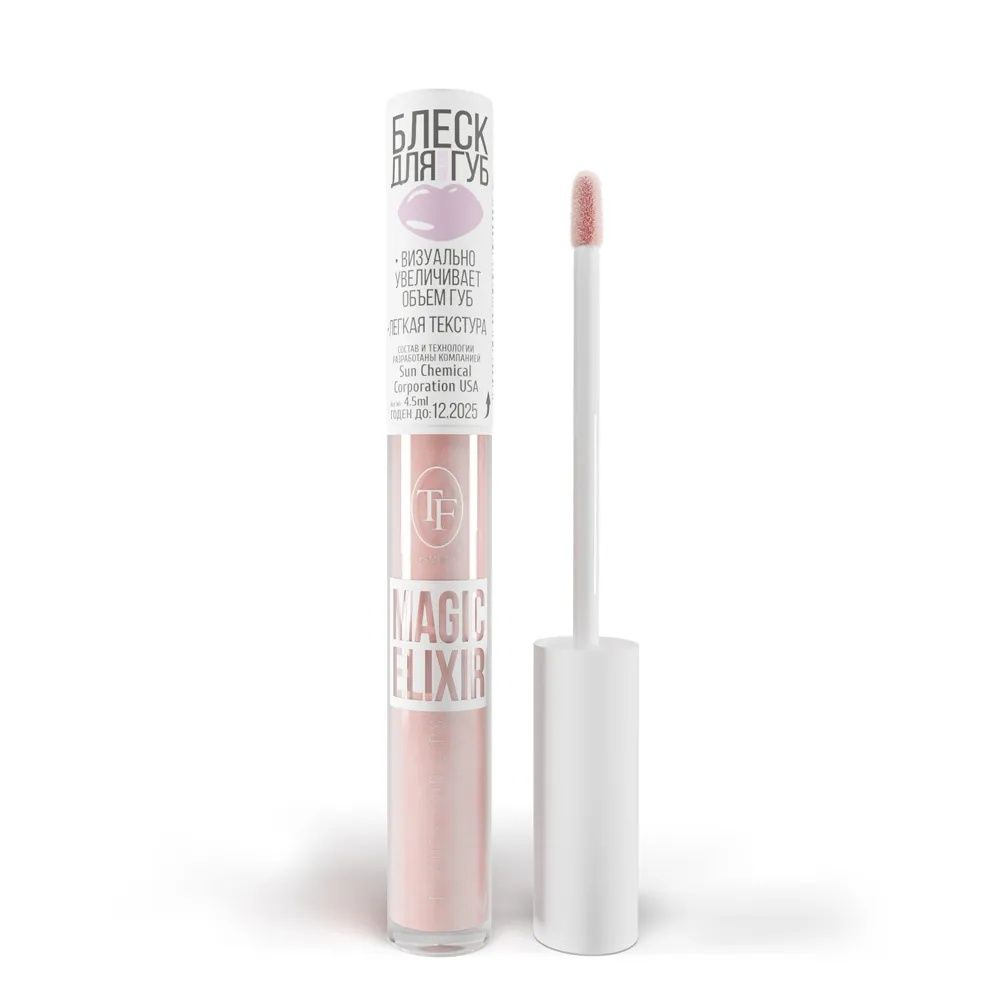 Блеск для губ TF Cosmetics "Magic Elixir", тон 003, Прозрачный розовый  #1