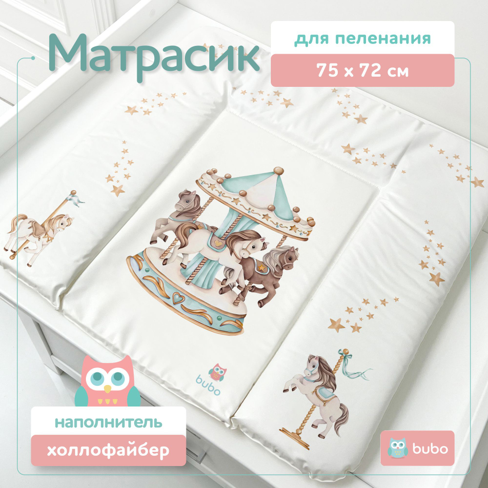 Матрас для пеленания BUBO BABY "SKY" 75x72 сантиметра #1